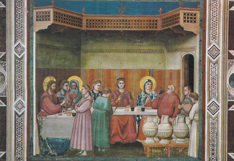 AK Padova. Cappella degli Scrovegni. Giotto. Le nozze di Canaam.