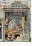 AK Padova. Cappella degli Scrovegni. Giotto. Nativita di Maria Le amiche di Sant'Anna.