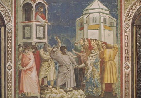 AK Padova. Cappella degli Scrovegni. Giotto. Strage degli Innocenti.