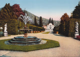 AK Valsanzibio (Colli Euganei) Villa Barbarigo - Fontana sul Gran Viale.