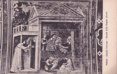 AK Padova. Cappella degli Scrovegni. Giotto. Nascita della Vergine.
