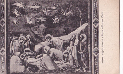 AK Padova. Cappella degli Scrovegni. Giotto. Discesa dalle croce.