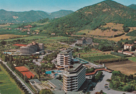 AK Galzignano Terme. Panorama della Zona Alberghiera.