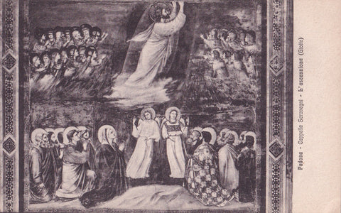 AK Padova. Cappella degli Scrovegni. Giotto. L#ascenzione.