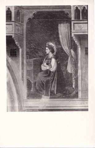 AK Padova. Cappella degli Scrovegni. Giotto. La vergine Annunziata.