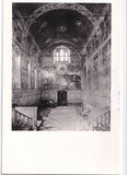 AK Padova. Cappella degli Scrovegni. Veduta dell'interno con la porta d'ingresso.