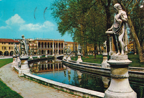 AK Padova. Prato della Valle Loggia Amulea.