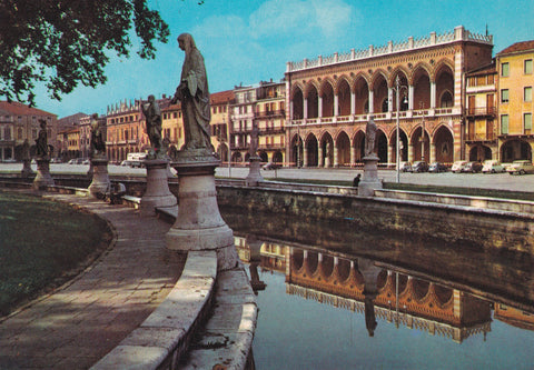 AK Padova. Prato della Valle - Loggia Amulea.