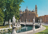 AK Padova. Prato della Valle. Basilica di S. Giustina.