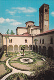 AK Badia di Praglia. Chiostro botanico.
