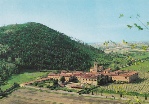 AK Abbazia di Praglia. Veduta generale da Sud-Est.