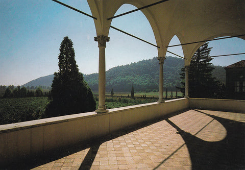 AK Abbazia di Praglia. Loggetta Belvedere.