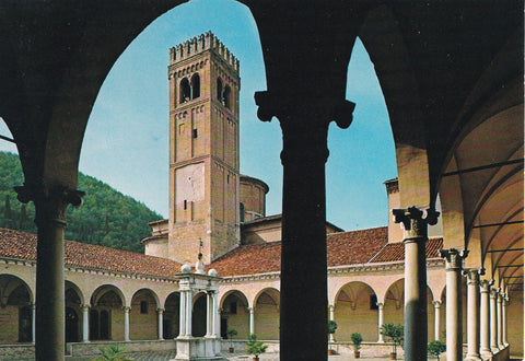 AK Abbazia di Praglia. Chiostro Pensile.