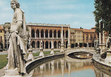 AK Padova. Prato della Valle e Loggia Amulea.