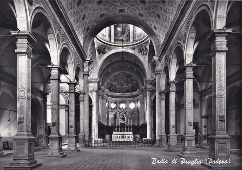 AK Badia di Praglia. Interno.