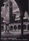 AK Colli Euganei - Badia di Praglia. Abside della Chiesa e Campanile.