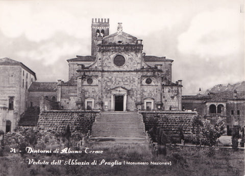 AK Dintorni di Abano Terme. Veduta dell'Abbazia di Praglia.