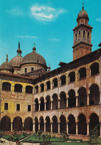 AK Padova. Abbazia di S. Giustina - Il Chiostro.
