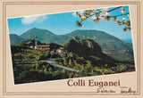 AK Colli Euganei. Panorama verso Castelnuovo e la Rocca Pendice.