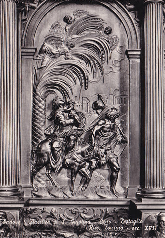 AK Padova. Basilica di S. Giustina. Coro Dettaglio.