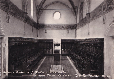 AK Padova. Basilica di S. Giustina. Coro Vecchio.
