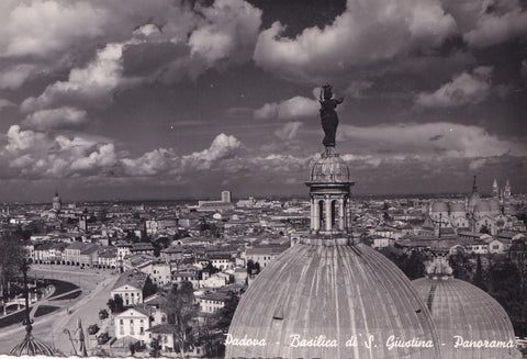 AK Padova. Basilica di S. Giustina. Panorama.