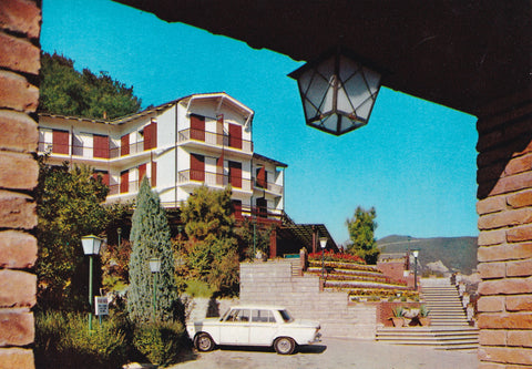 AK Colli Euganei. Teolo. Hotel Rocca Pendice.