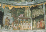 AK Padova Battistero della Cattedrale. Giusto De' Menabuoi. Tamburo: Scene dell'Antico Testamento.