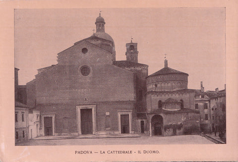 Karte Padova - La Cattedrale Il Duomo.