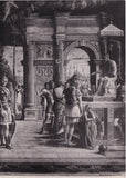 AK Padova Chiesa degli Eremitani. Condanna di S. Giacomo - Mantegna.