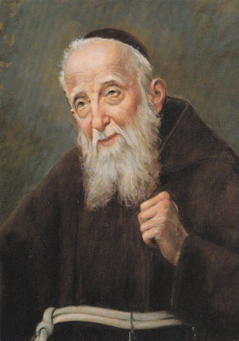 AK Padova Santuario di S. Leopoldo Mandic Convento dei Frati Cappuccini Piazzale S. Croce 44. S. Leopoldo Mandic Dipinto.