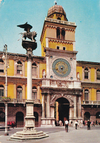 AK Padova. Piazza dei Signori - Torre dell'Orologio.