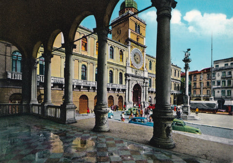 AK Padova. Piazza dei Signori. Torre dell'Orologio.