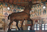 AK Padova. Sala della Ragione. Il Cavallo del Donatello.