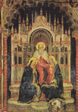 AK Padova. Sala della Ragione. Guariento Incoronazione della Vergine.