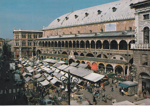 AK Padova. Palazzo della Ragione e Piazza delle Erbe.