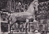 AK Padova. Il Cavallo del Donatello (Palazzo della Ragione)