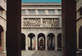 AK Padova. Universita Cortile nuovo von altorilievo Architetto E. Fagioli Scultore A. Selva.