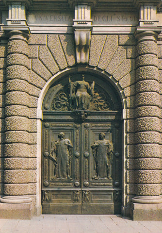 AK Universita degli Studi di Padova. Palazzo del Bo Portone di Bronzo.