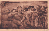 AK Padova. Scuola del Carmine Putti - Affresco attribuito a Domenico Campagnola.