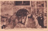 AK Padova. Scuola del Carmine Nascita di Gesu. Affresco attribuito a Domenico Campagola.
