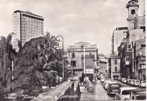 AK Padova Riviera Mugnai e Grattacielo.