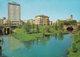 AK Padova. Porte Contarine e Grattacielo Largo Europa.