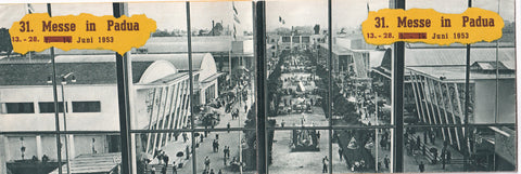 Folder 31. Messe in Padua 13.-28. Juni 1953.