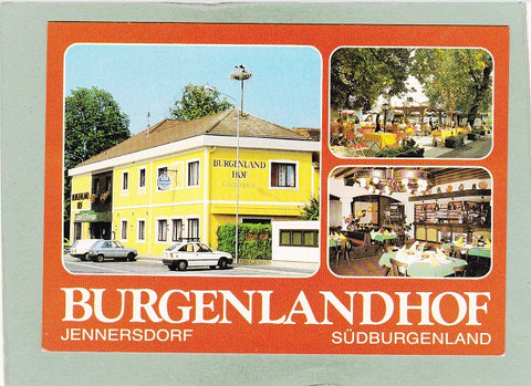 AK Jennersdorf. Burgenlandhof. Familie Kern. Kirchenstraße 4.
