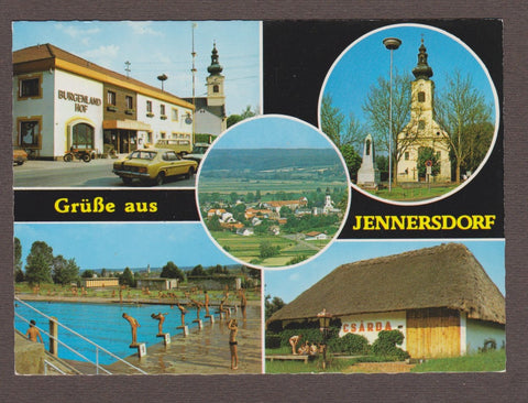 AK Grüße aus Jennersdorf.