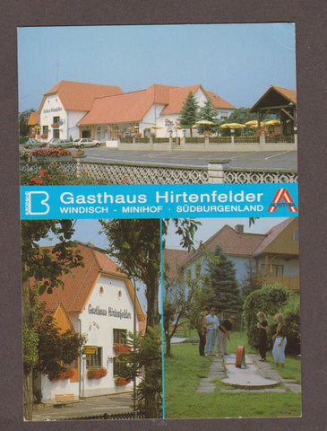 AK Windisch-Minihof. Gasthaus Hirtenfelder.