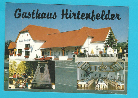 AK Windisch-Minihof. Gasthaus Zur Dreiländerecke. Hirtenfelder.