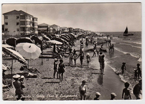 AK Lido di Jesolo - Villa Elsa e Lungomare.