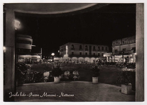 AK Jesolo Lido - Piazza Marconi - Notturno.